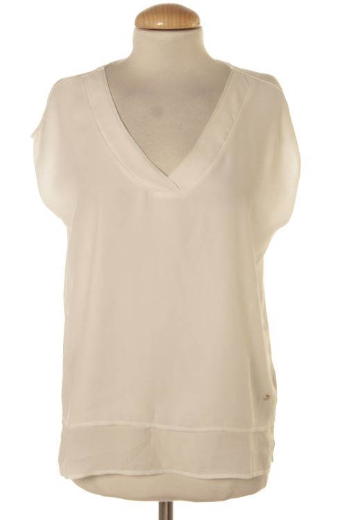 Blusa a maniche corte