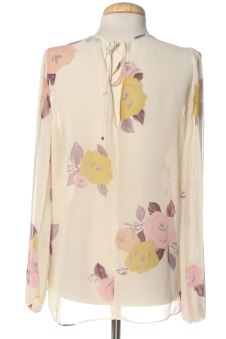 Blusa a maniche lunghe 36 Massimo Dutti