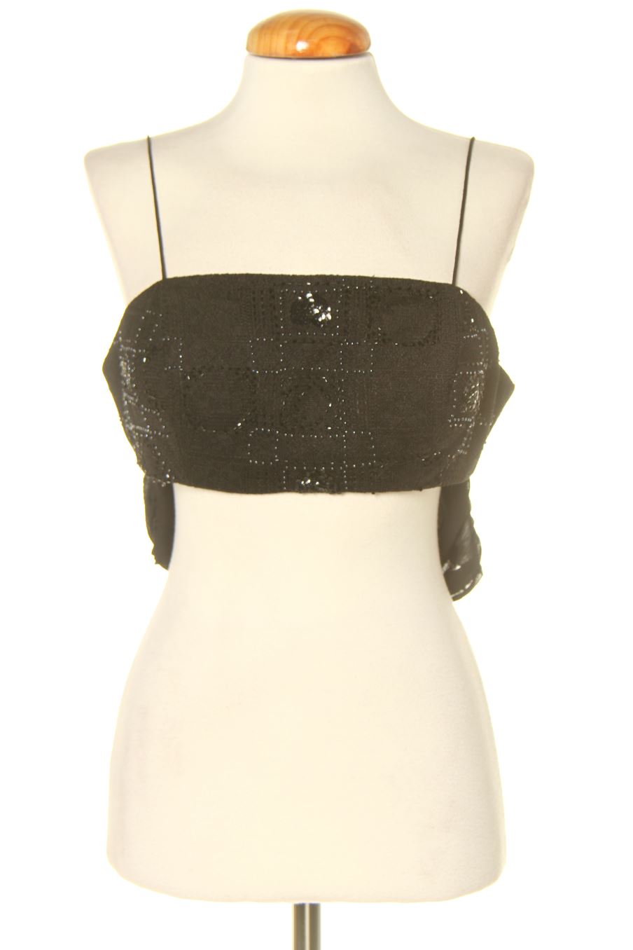 Top ZEILA DISEÑO de la taille 42, de couleur noir