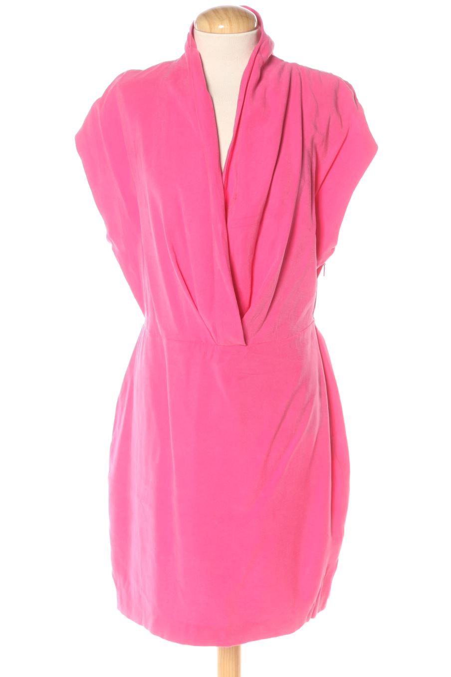Robe casual Mango de la taille L, de couleur rose