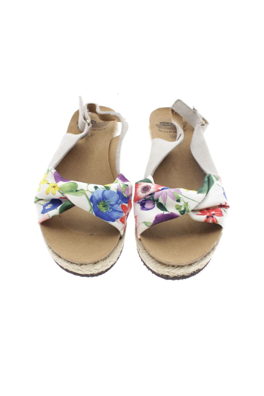 Sandalias tacon de School de la talla 40, de color flores de