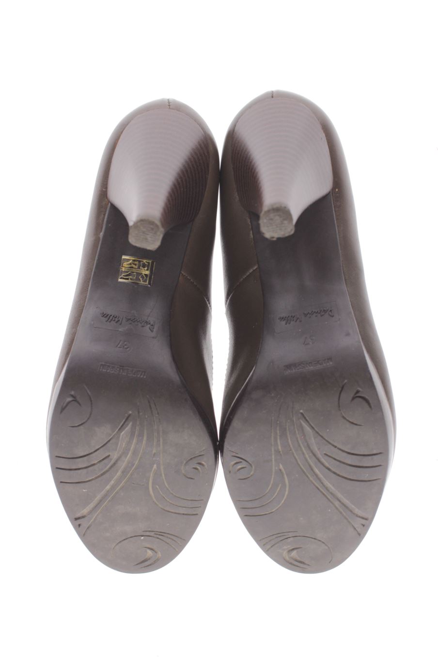 Zapatos de tacon de Patricia Miller de la talla 37, de color marrón de