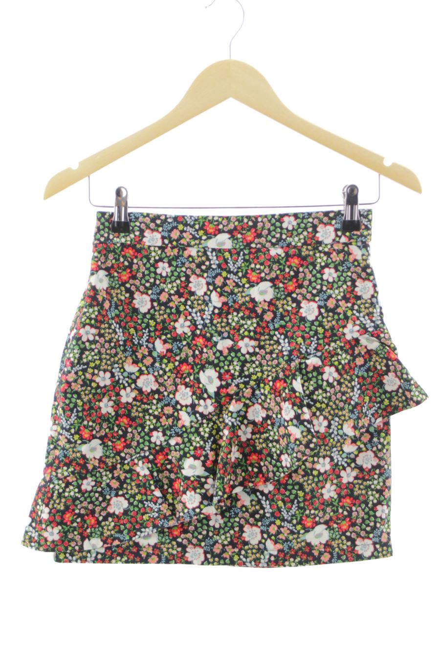 Jupe Stradivarius de la taille 36, de couleur fleurs