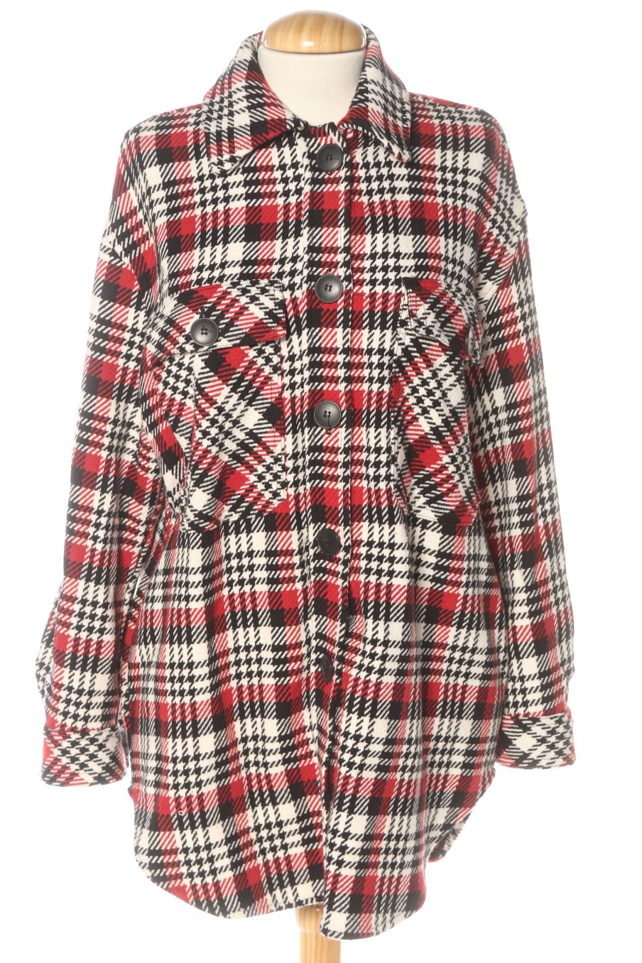 Giubbotto de Stradivarius de la talla XS, de color quadri
