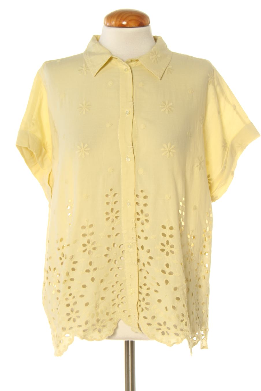 Camisa de Sfera de la talla L, de color amarillo