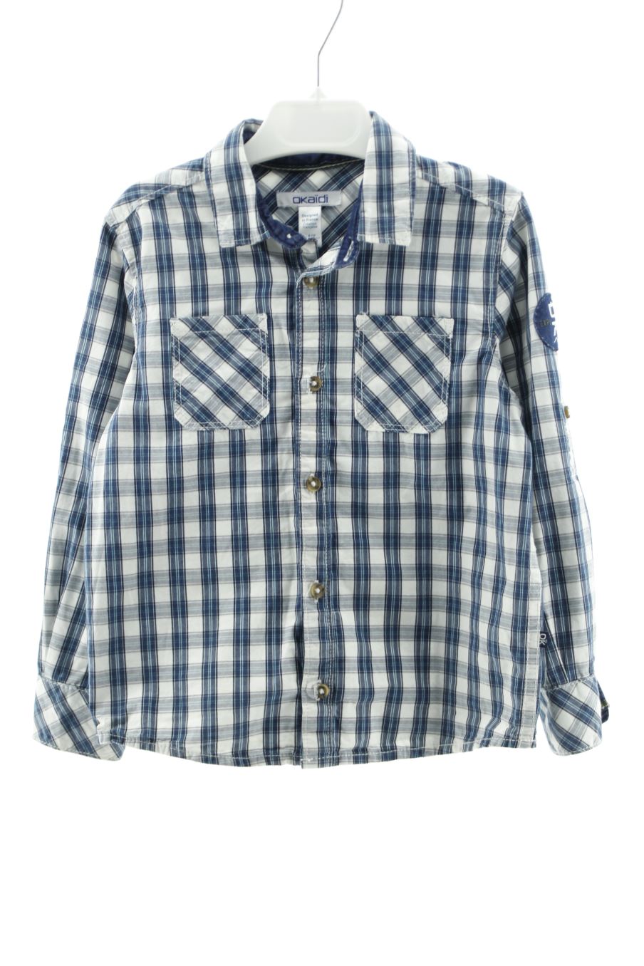 Chemise manches longues Okaidi de la taille 4 ans de seconde main