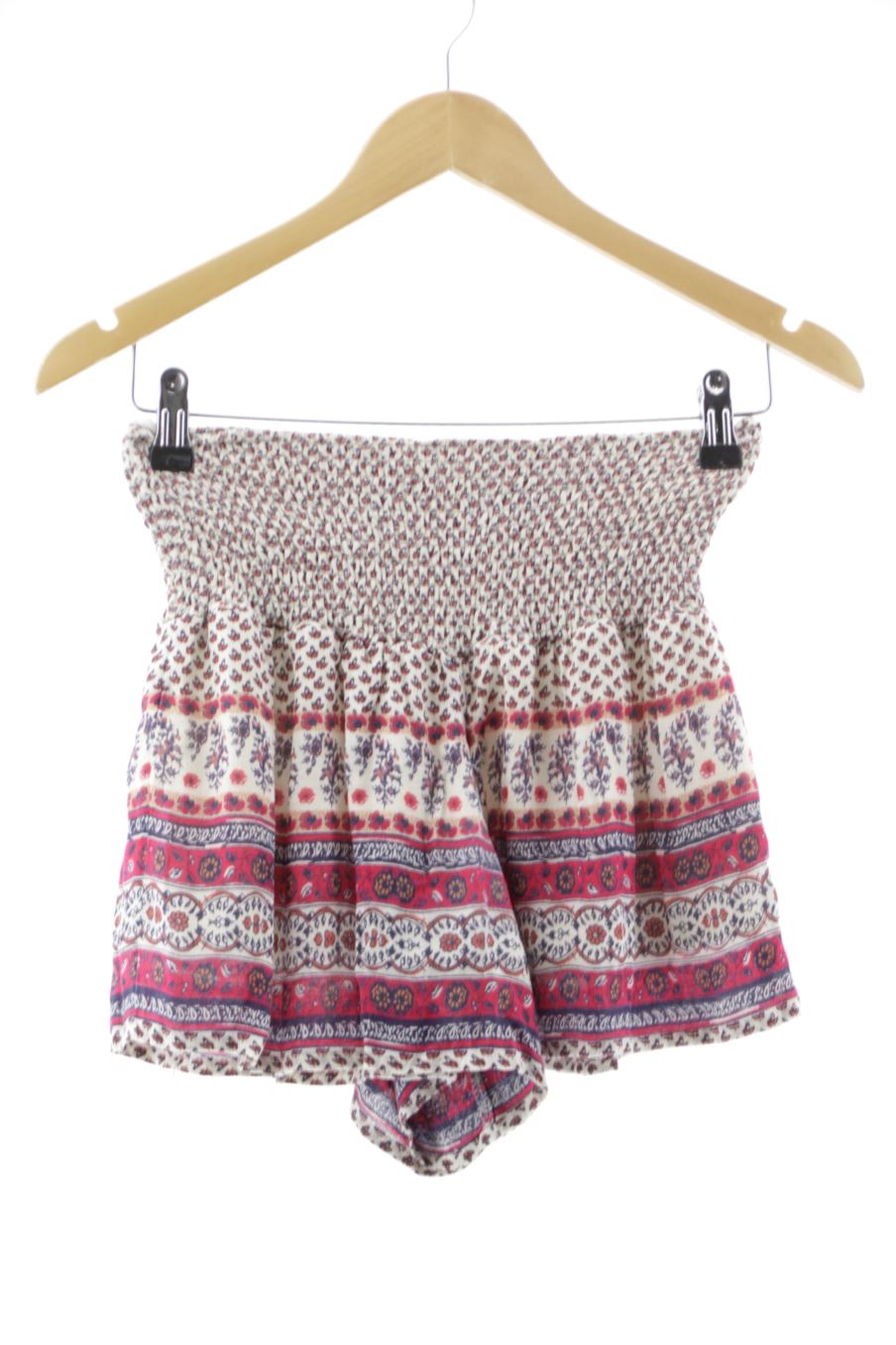 Shorts Bershka de la taille XS, de couleur imprimés
