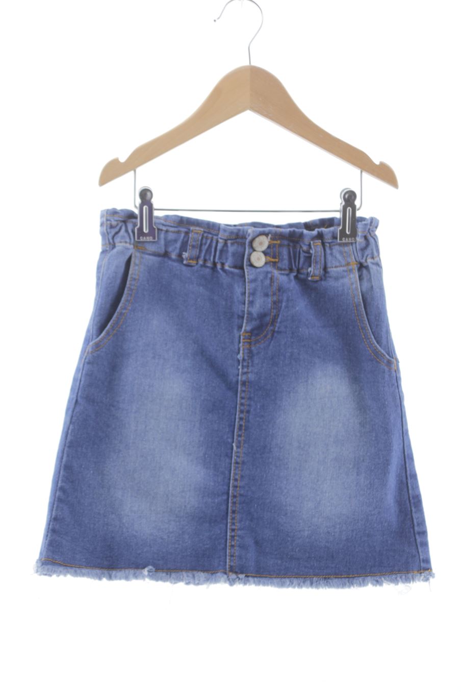 Jupe soho blue de la taille 8 ans de denim de seconde main