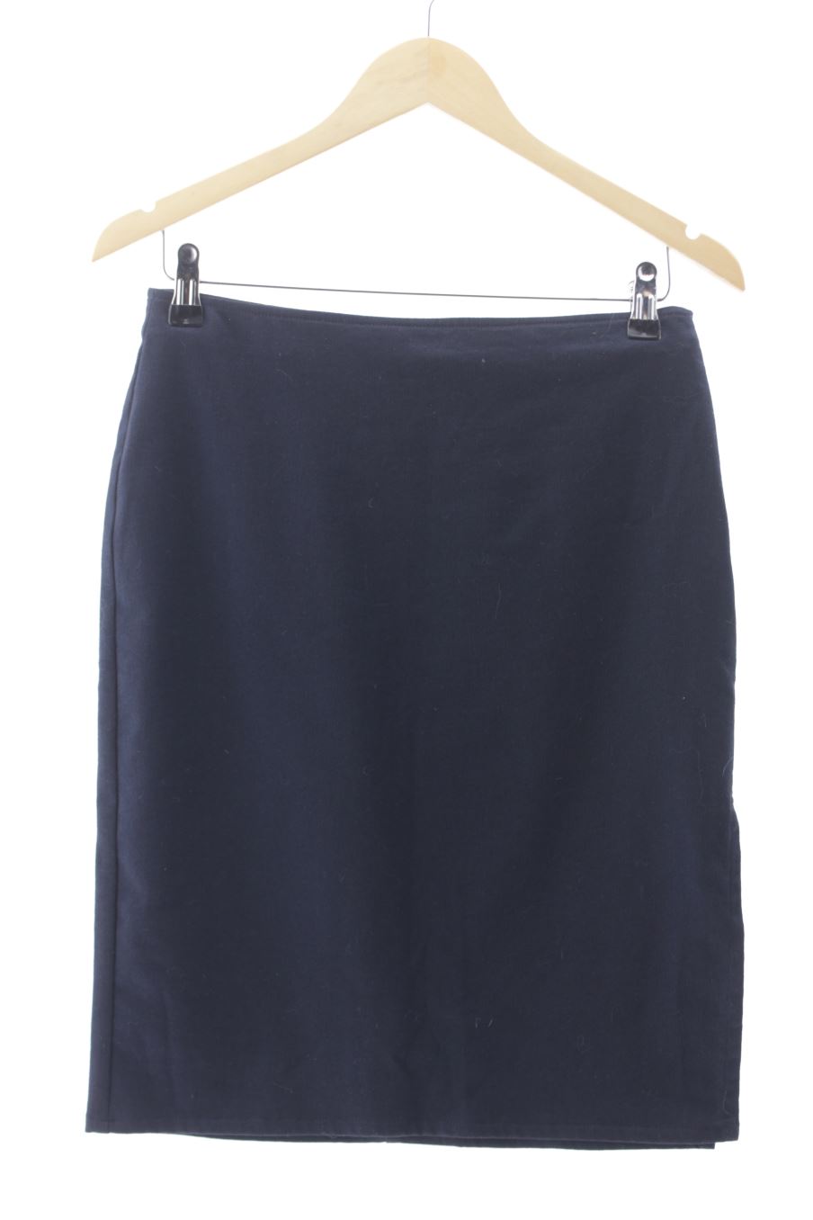 Jupe Zara de la taille 38, de couleur bleu marine