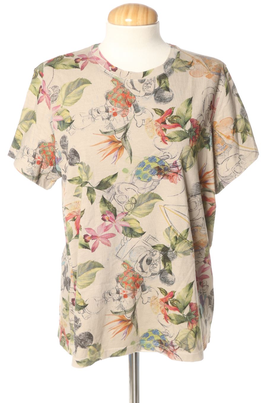 T-Shirt von Desigual Größe XL, Farbe Aufdruck, für
