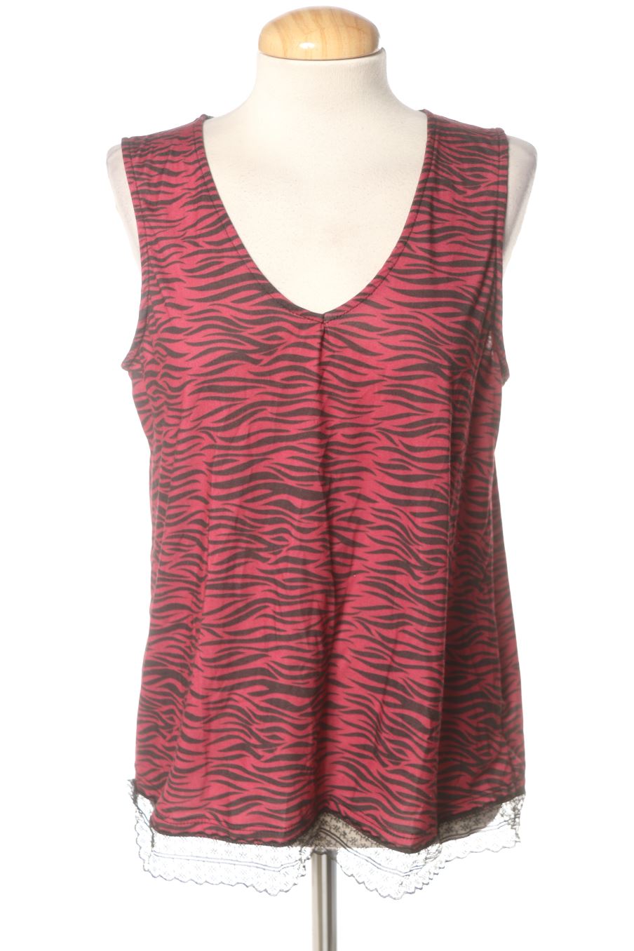 Top AKIKAP de la taille L, de couleur animal print
