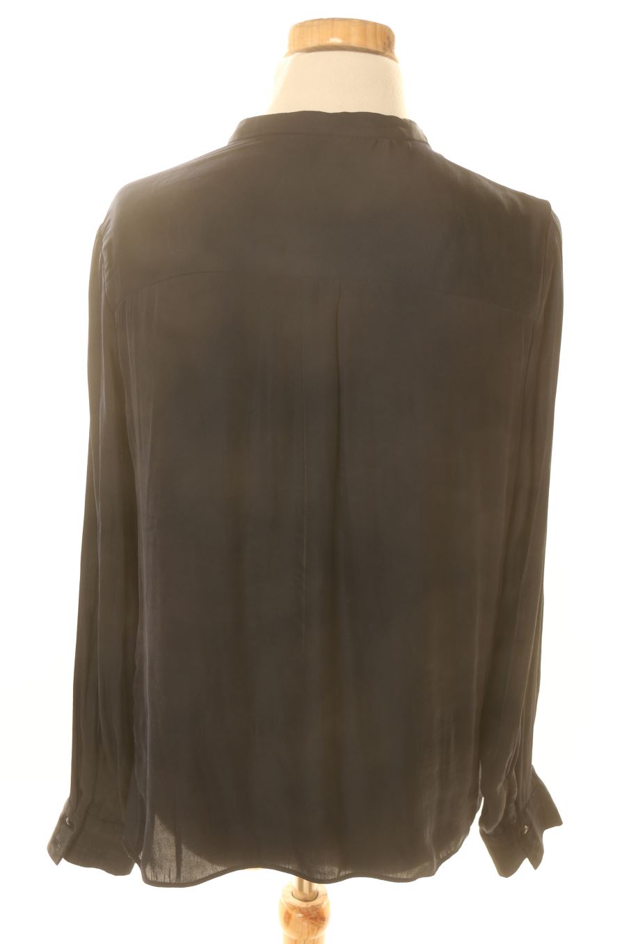 Blusa de manga larga de Trafaluc de la talla XS, de color azul marino