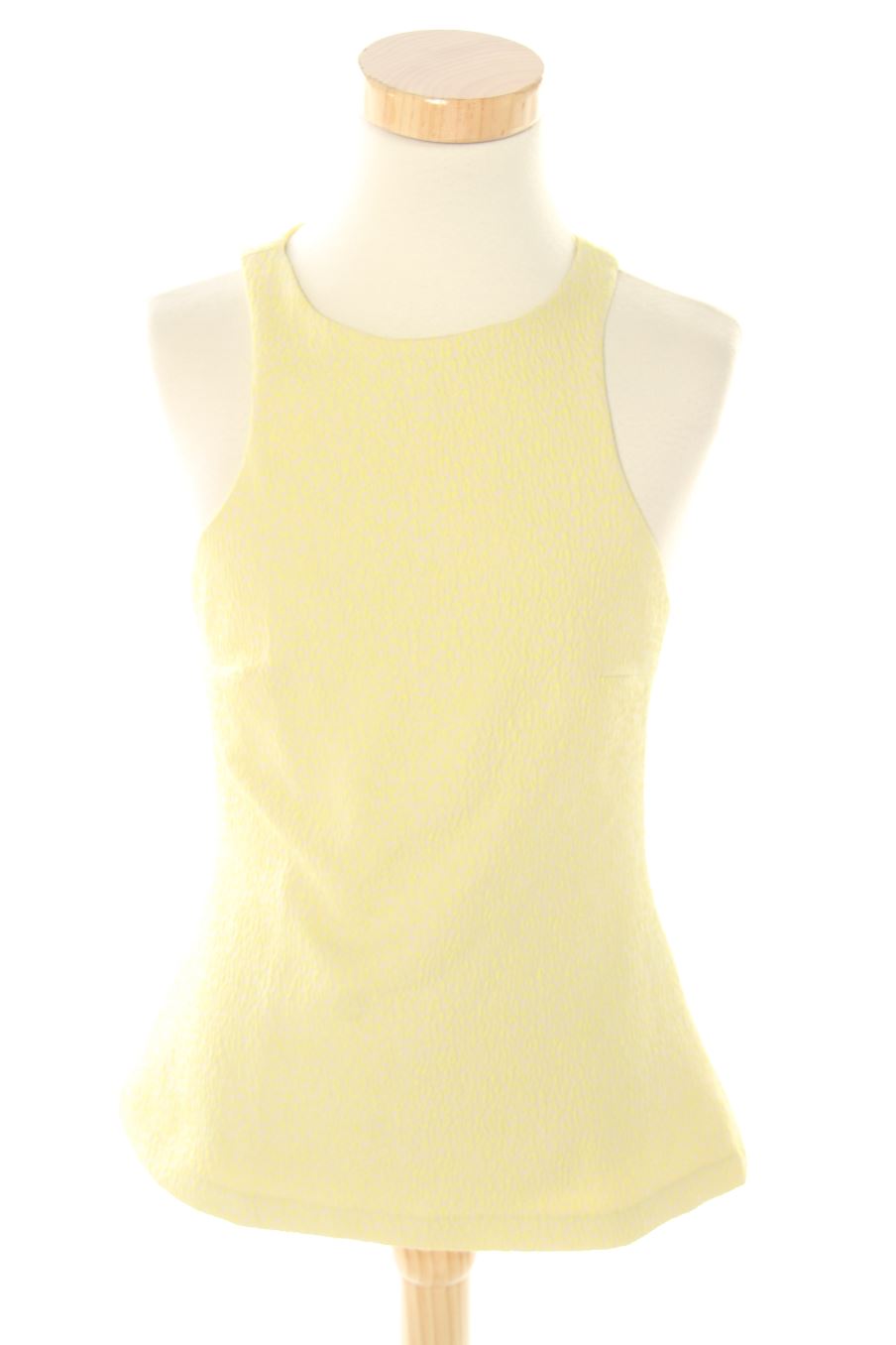 Top de Trf (ZARA) de la talla XS, de color amarillo