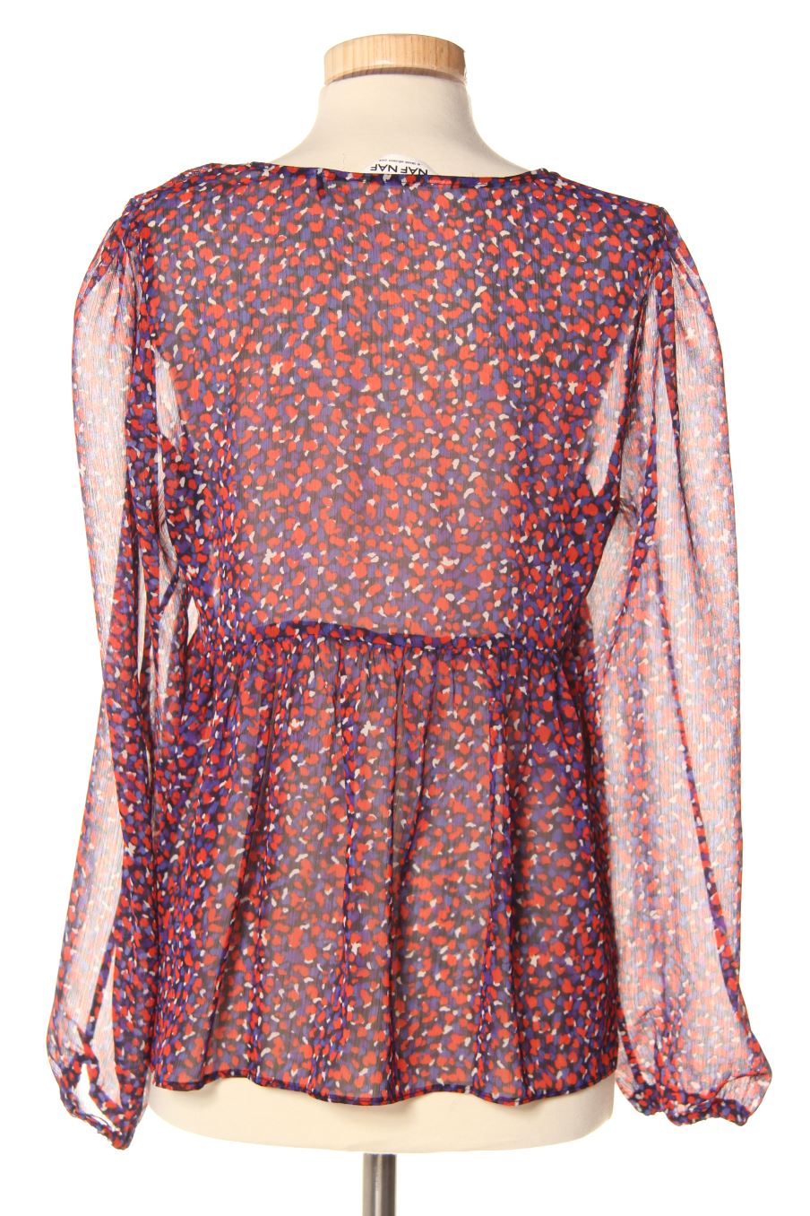 Blouse à manches longues Naf Naf de la taille S, de couleur imprimés
