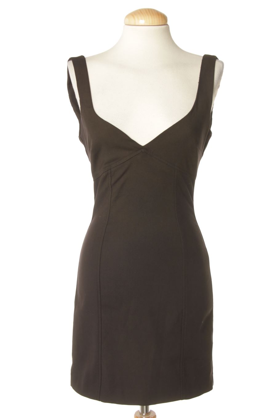 Vestido casual de Zara de la talla S, de color negro