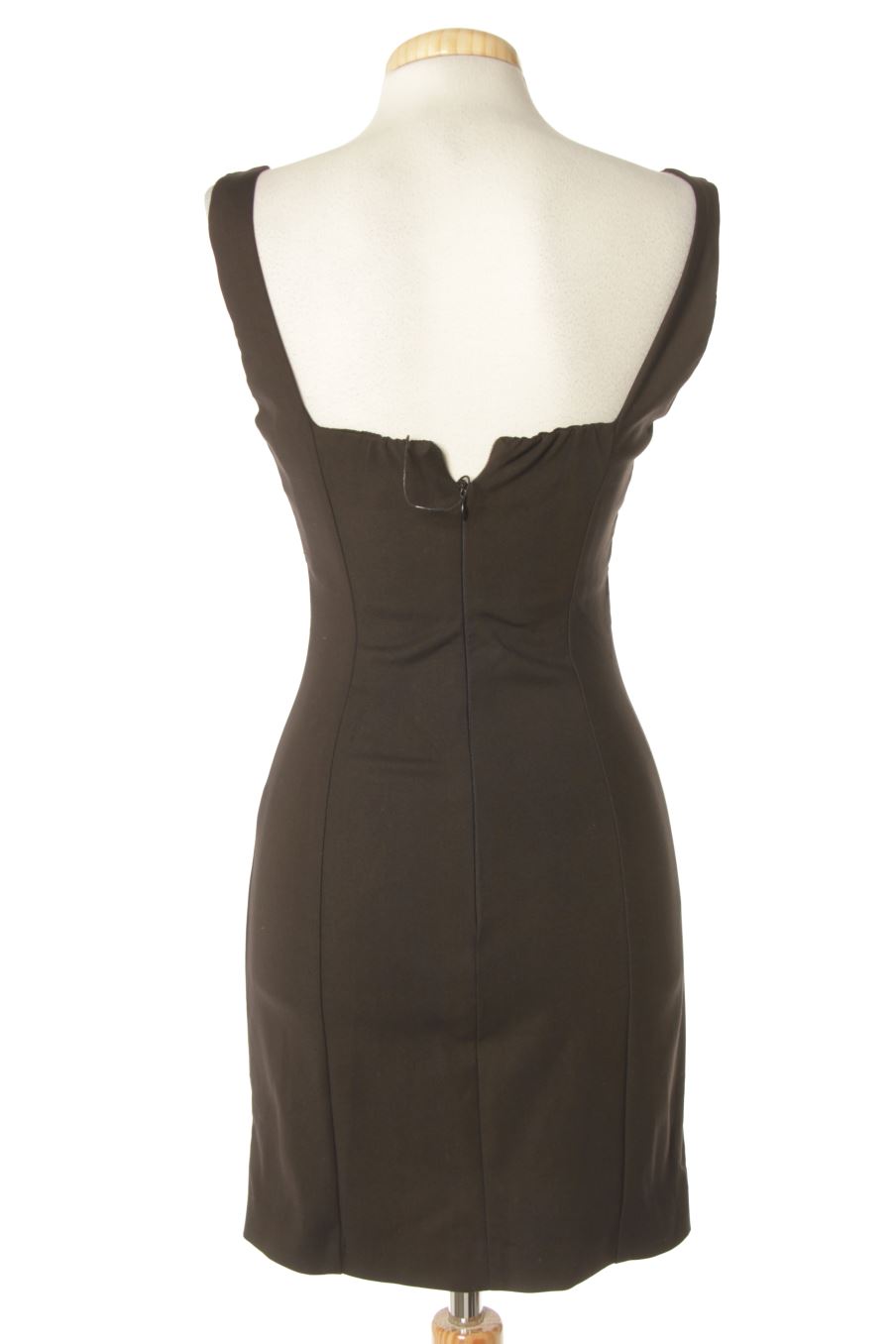 Vestido casual de Zara de la talla S, de color negro