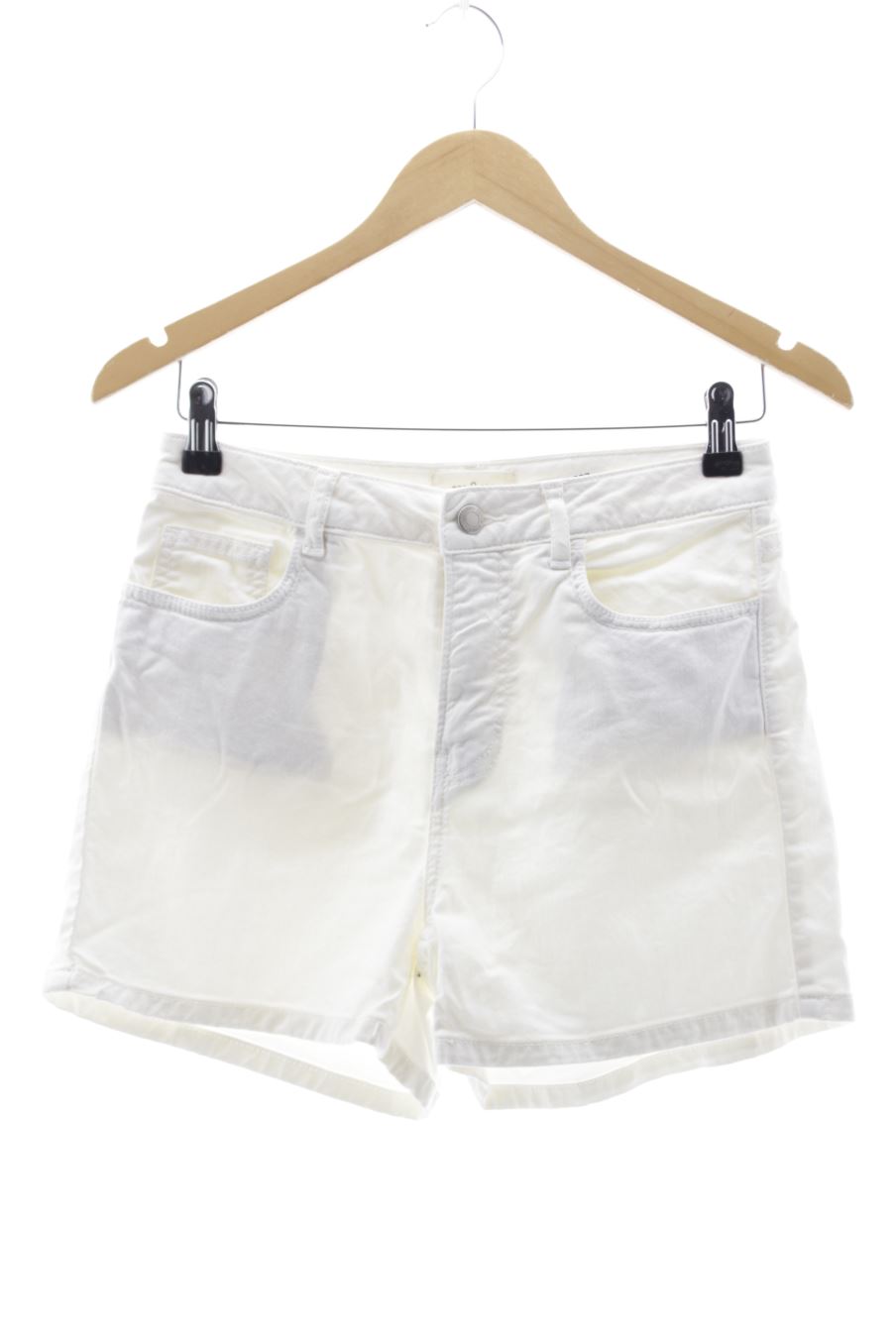 Shorts EseOese de la taille 34, de couleur blanc de denim