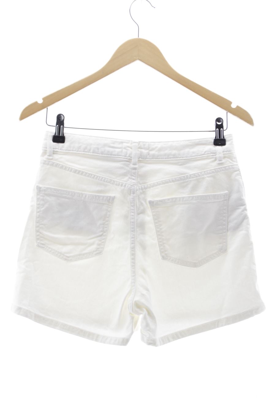 Shorts EseOese de la taille 34, de couleur blanc de denim
