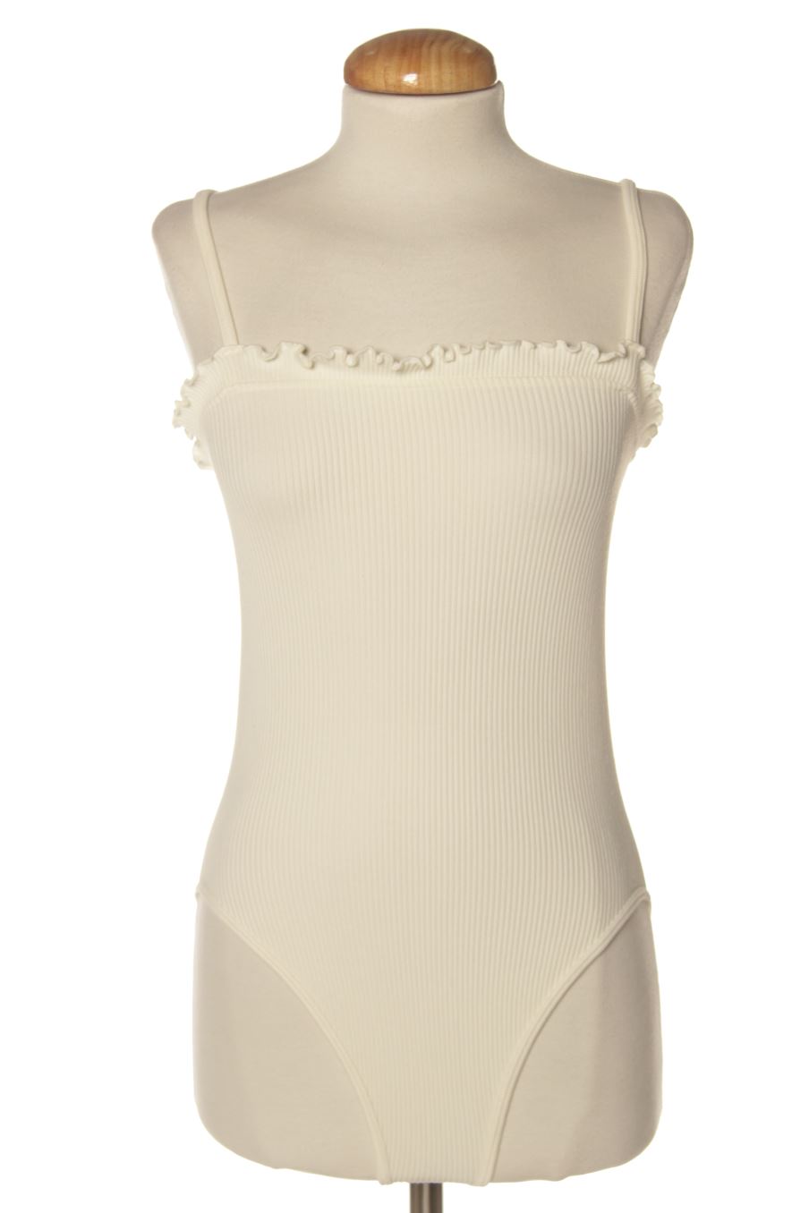 Body de Zara de la talla XS, de color beige