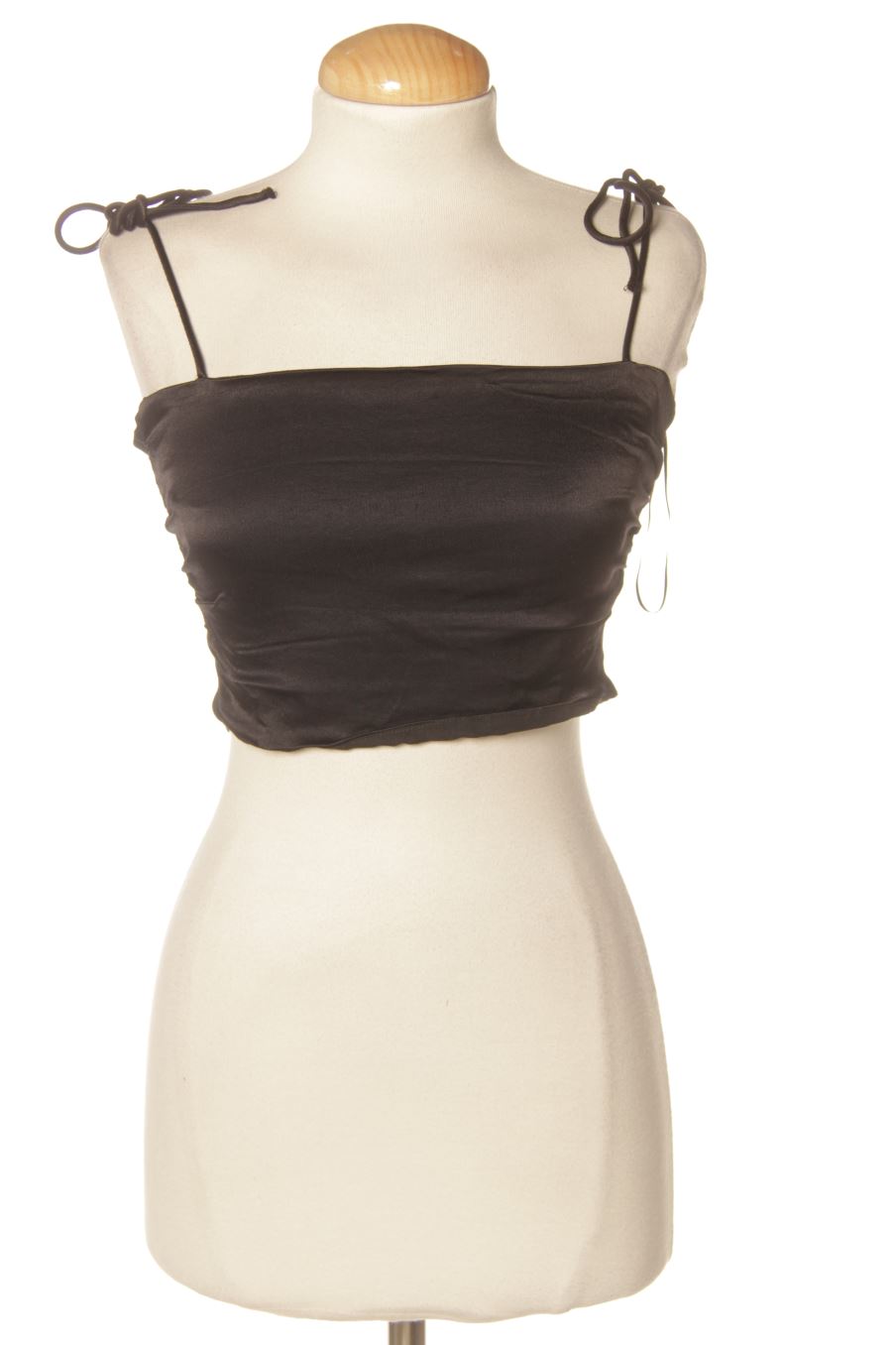 Aufwändiges Top von Zara Größe XS, Farbe Schwarz, für
