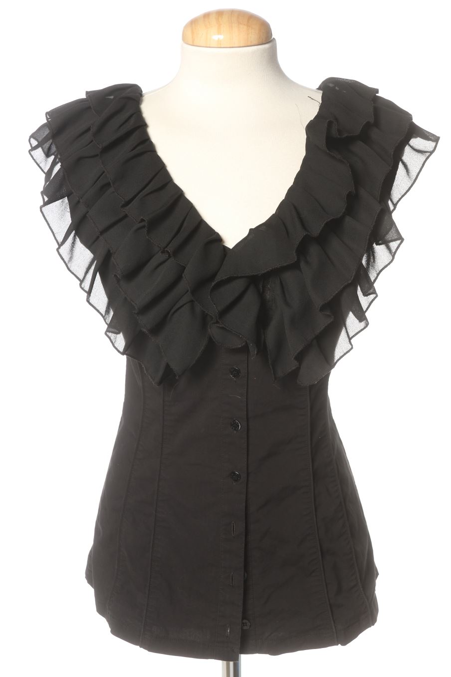 Top de Diego Reiga de la talla XS, de color nero