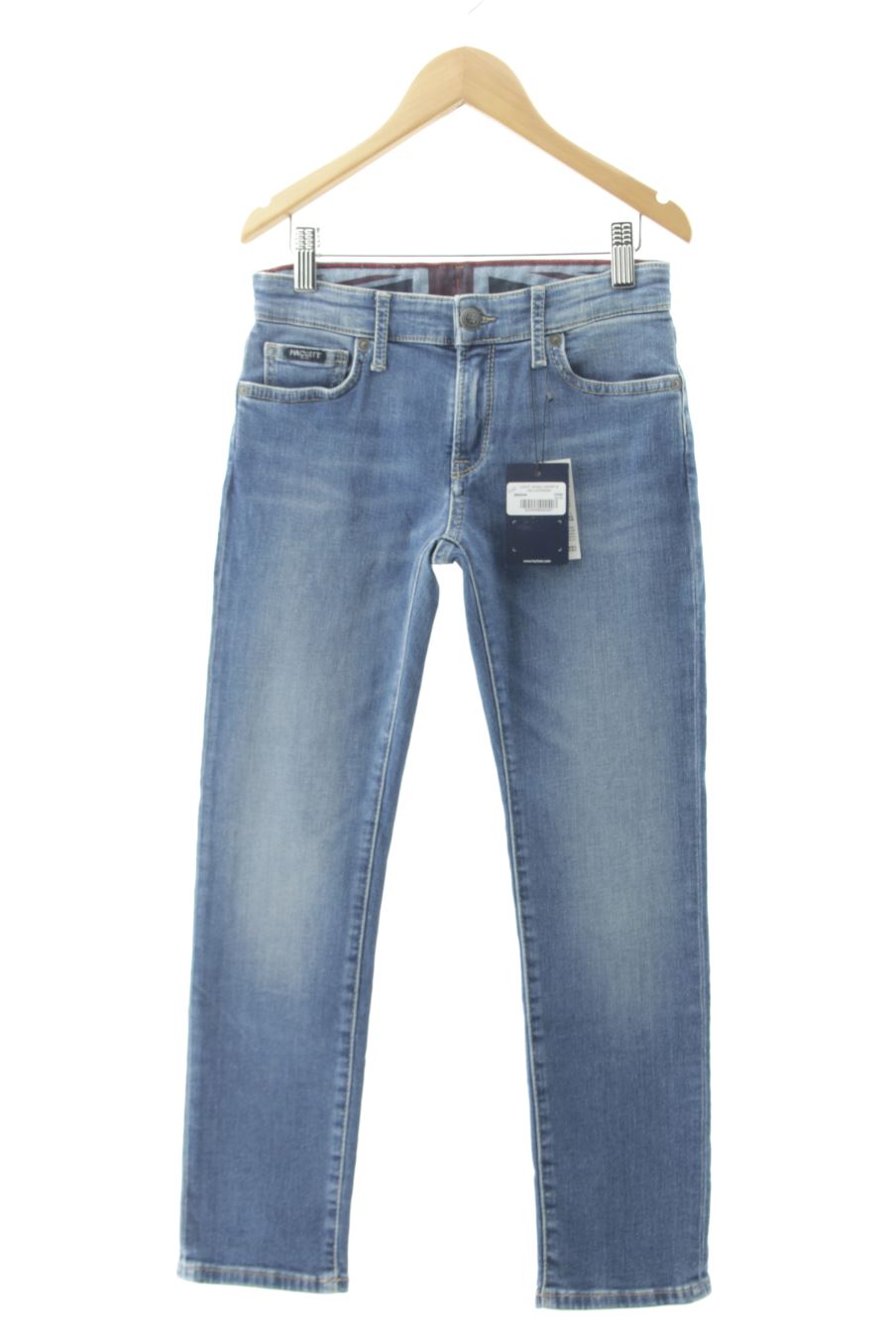 Jeans Hackett de la taille 7 ans de denim avec une étiquette