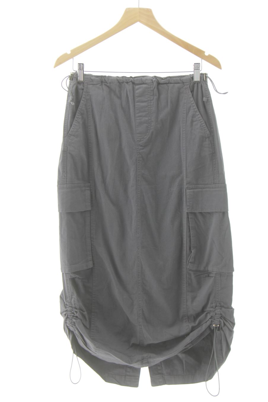 Falda de Bershka de la talla S, de color gris