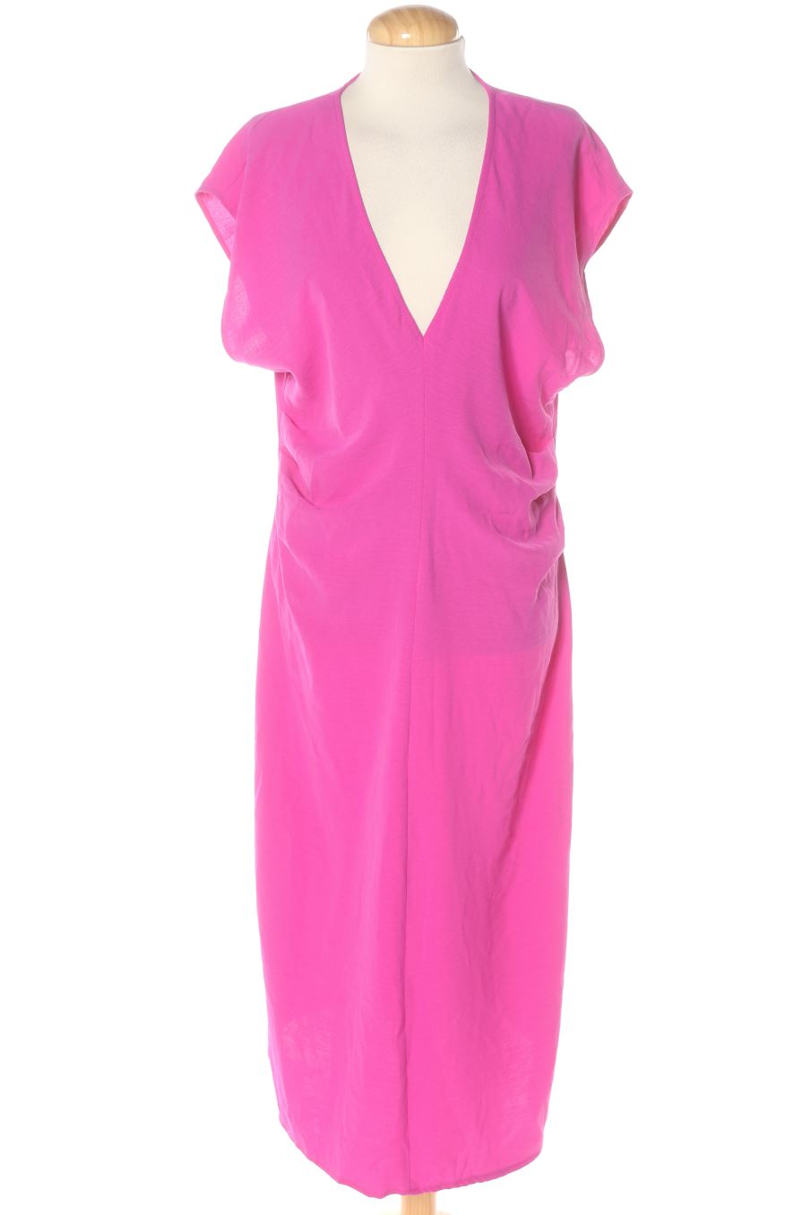 Robe casual Zara de la taille L, de couleur pourpre