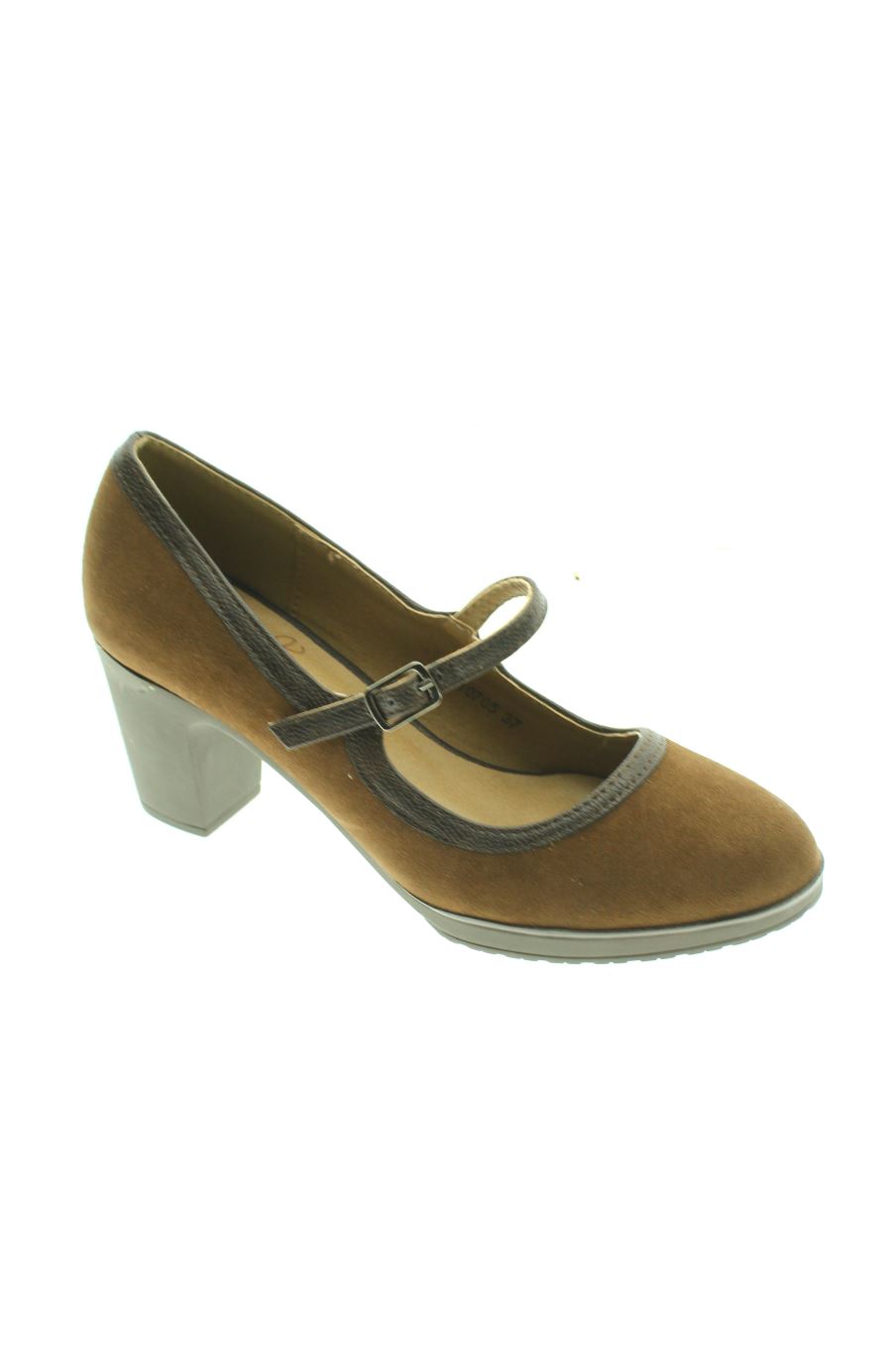 Zapatos de tacon de Kylie Crazy de la talla 37, de color marrón de