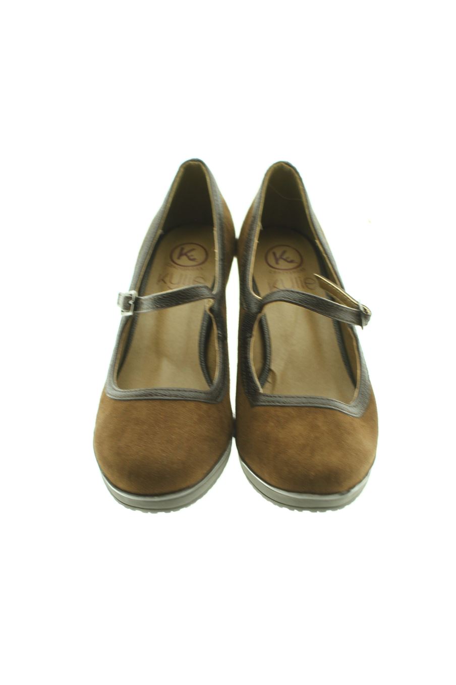 Zapatos de tacon de Kylie Crazy de la talla 37, de color marrón de