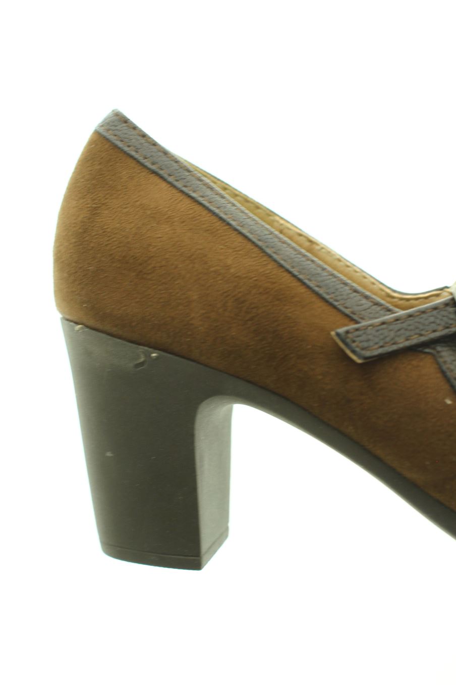 Zapatos de tacon de Kylie Crazy de la talla 37, de color marrón de