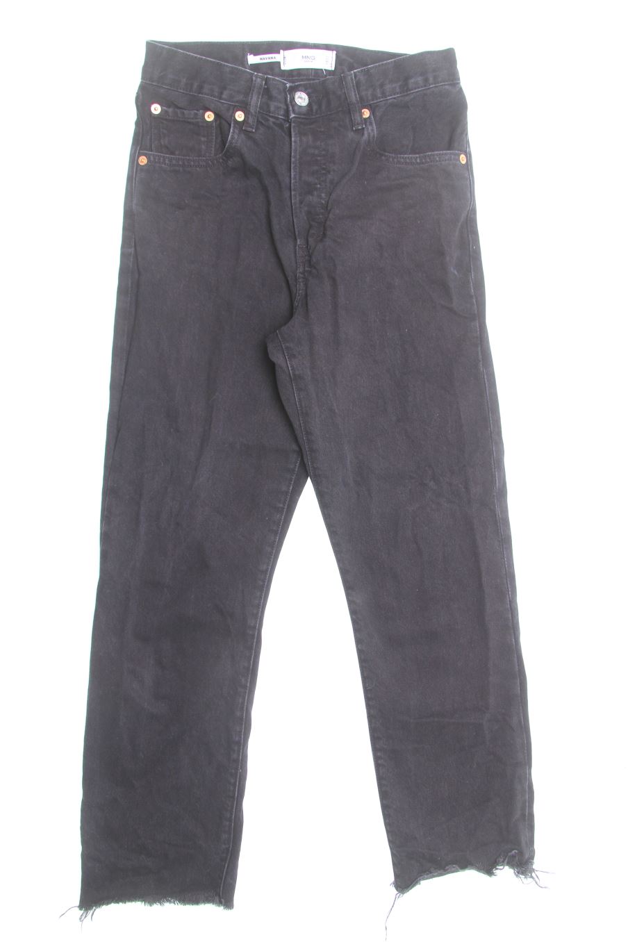 Jeans Mng de la taille XS, de couleur noir de denim