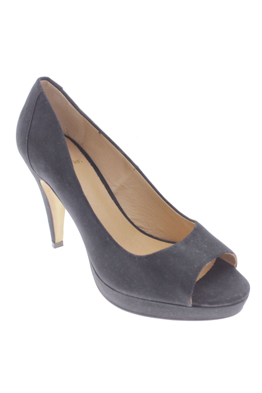 Zapatos de tacon de la strada de la talla 38, de color negro de