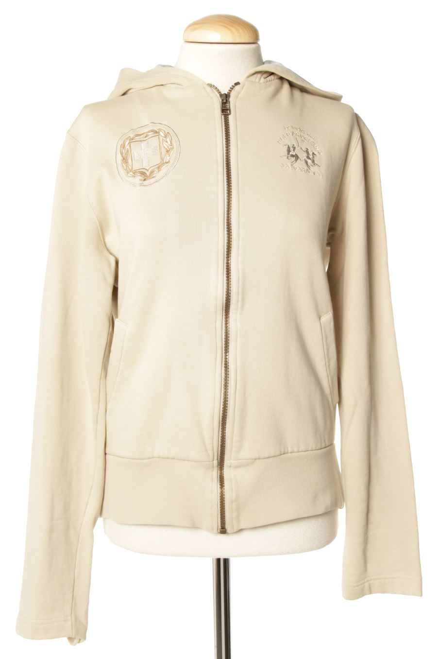Sudadera de La Martina de la talla S, de color beige