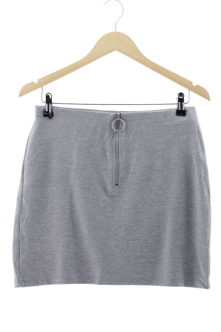 Falda de H&M de la talla S, de color gris