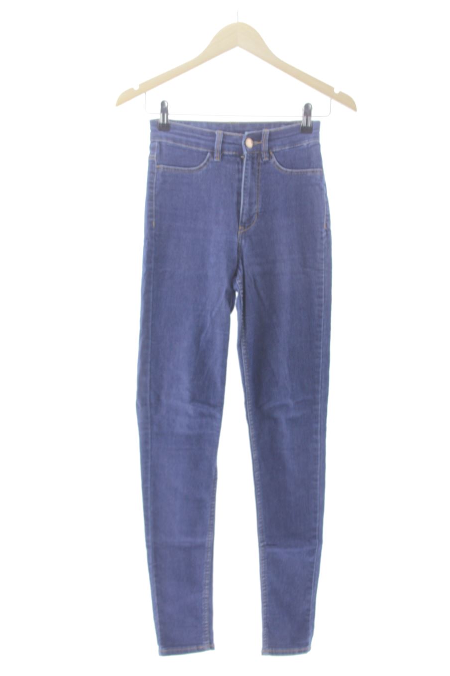 Jeans H&M de la taille 32, de couleur bleu de denim