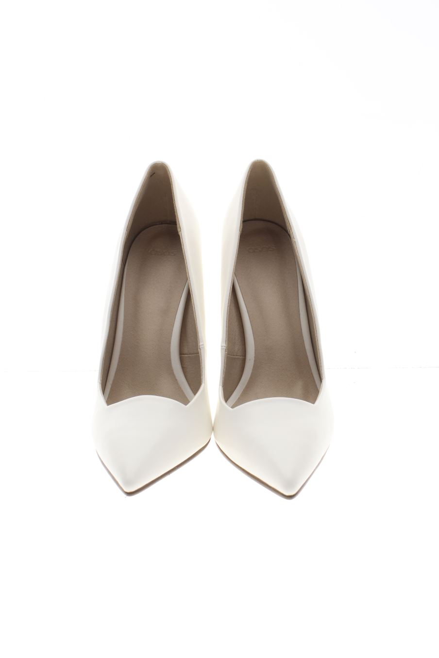 Zapatos de tacon de ASOS de la talla 39, de color blanco de