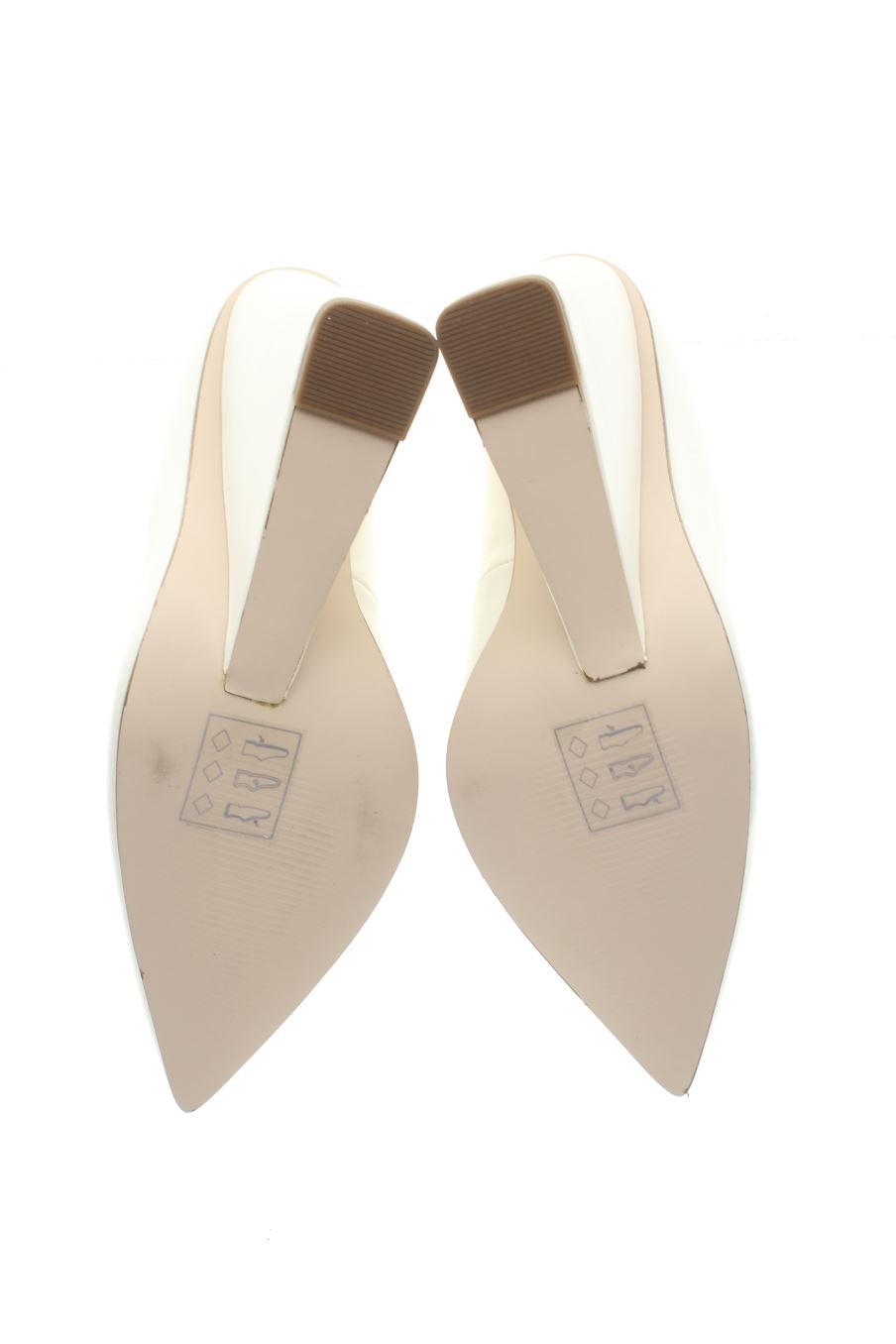 Zapatos de tacon de ASOS de la talla 39, de color blanco de