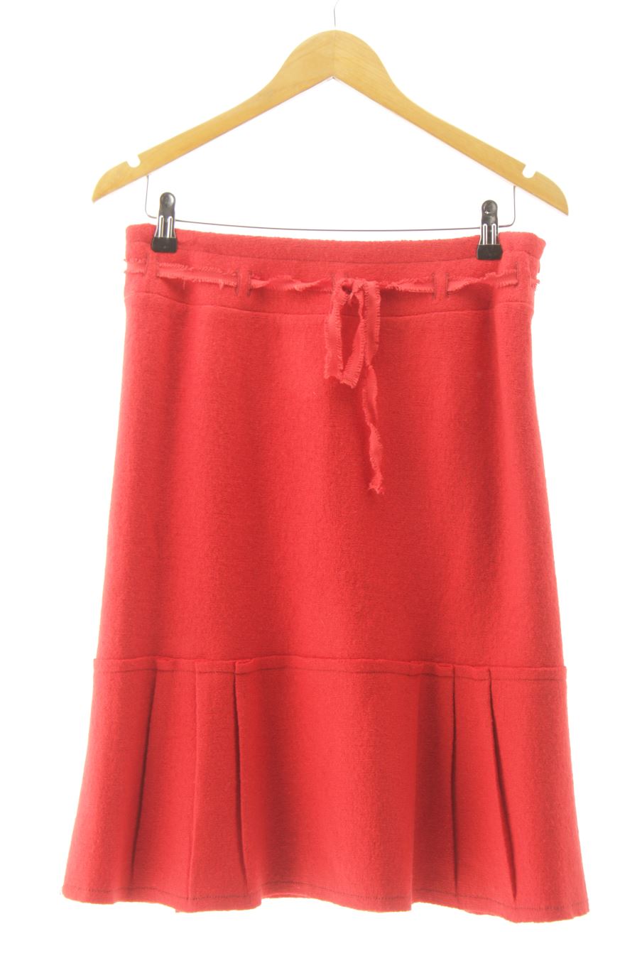 Jupe Eugen Klein de la taille 40, de couleur rouge