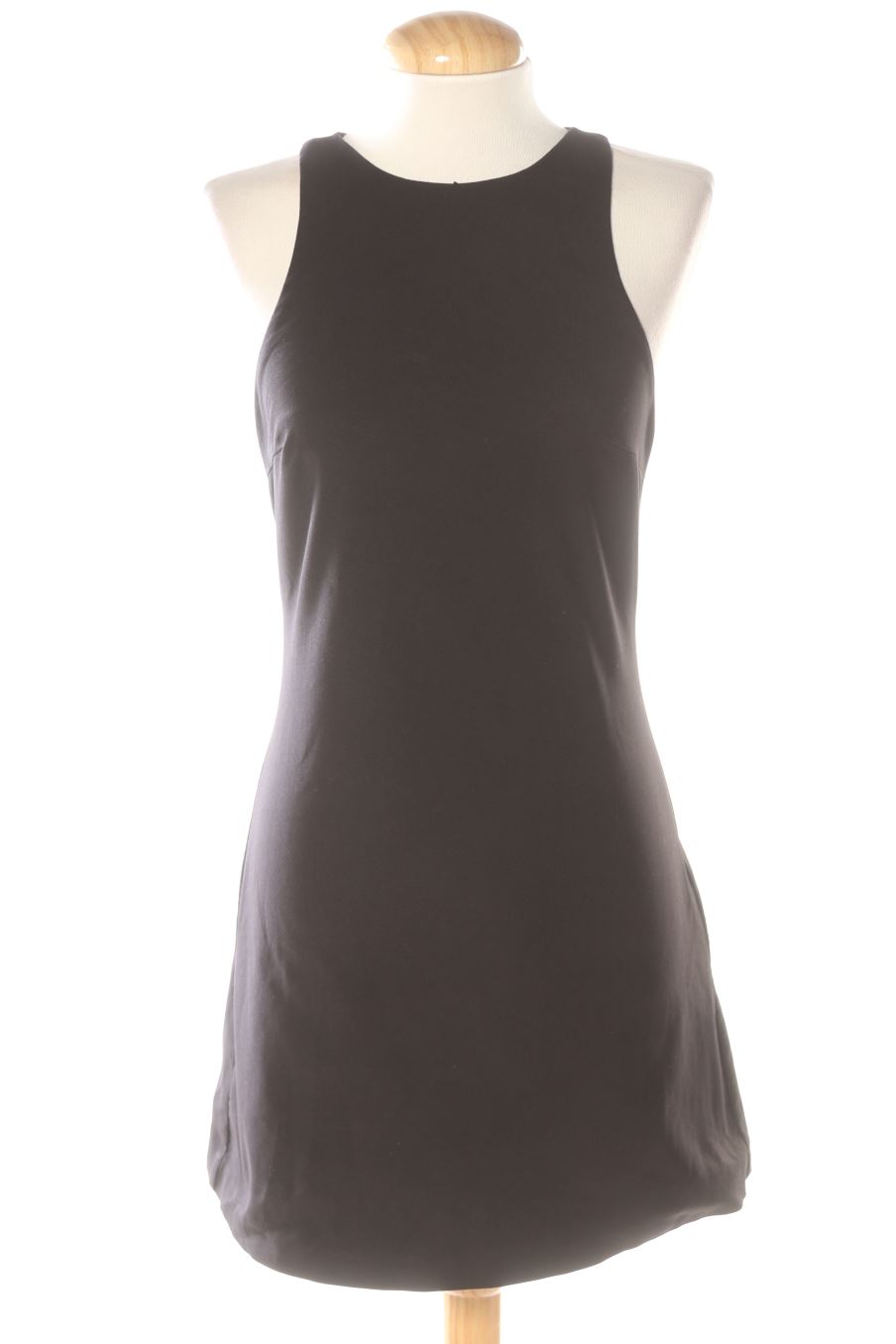 Vestido casual de Zara de la talla XS, de color negro