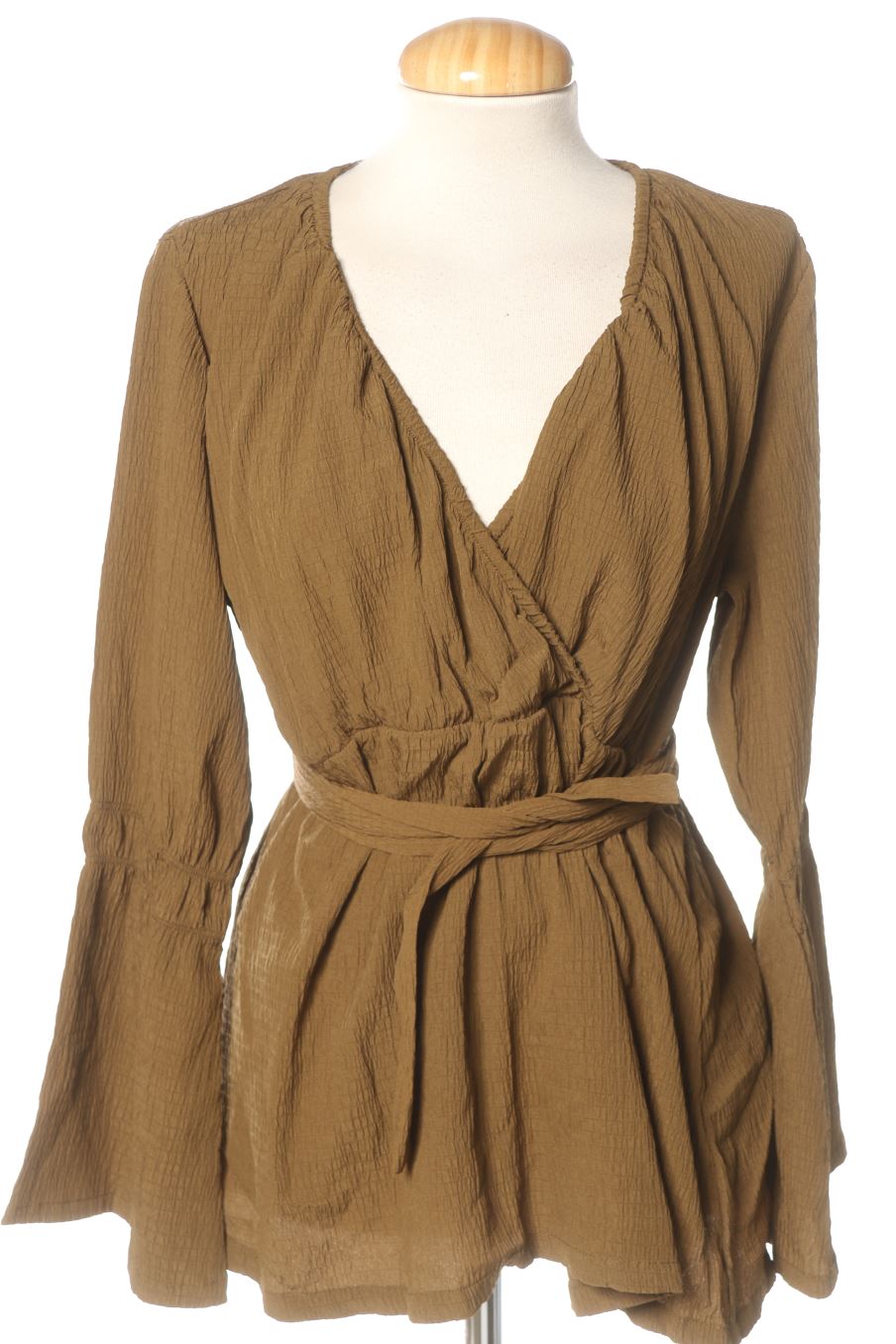 Blouse à manches longues mamalicious de la taille M, de couleur vert de femmes enceintes