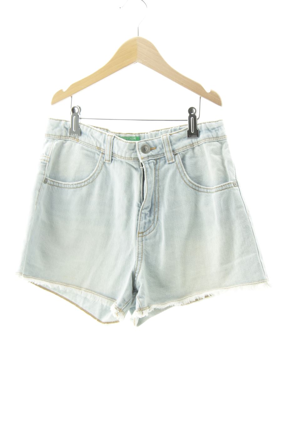 Benetton Kurze Hose Größe 146 aus Denim