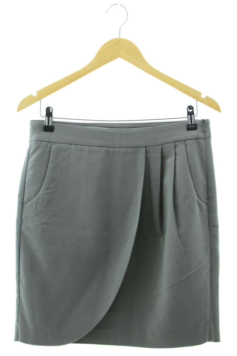 Falda de Esprit de la talla 36, de color gris