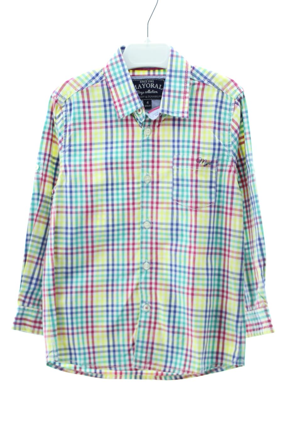 Chemise manches longues Mayoral de la taille 4 ans de seconde main