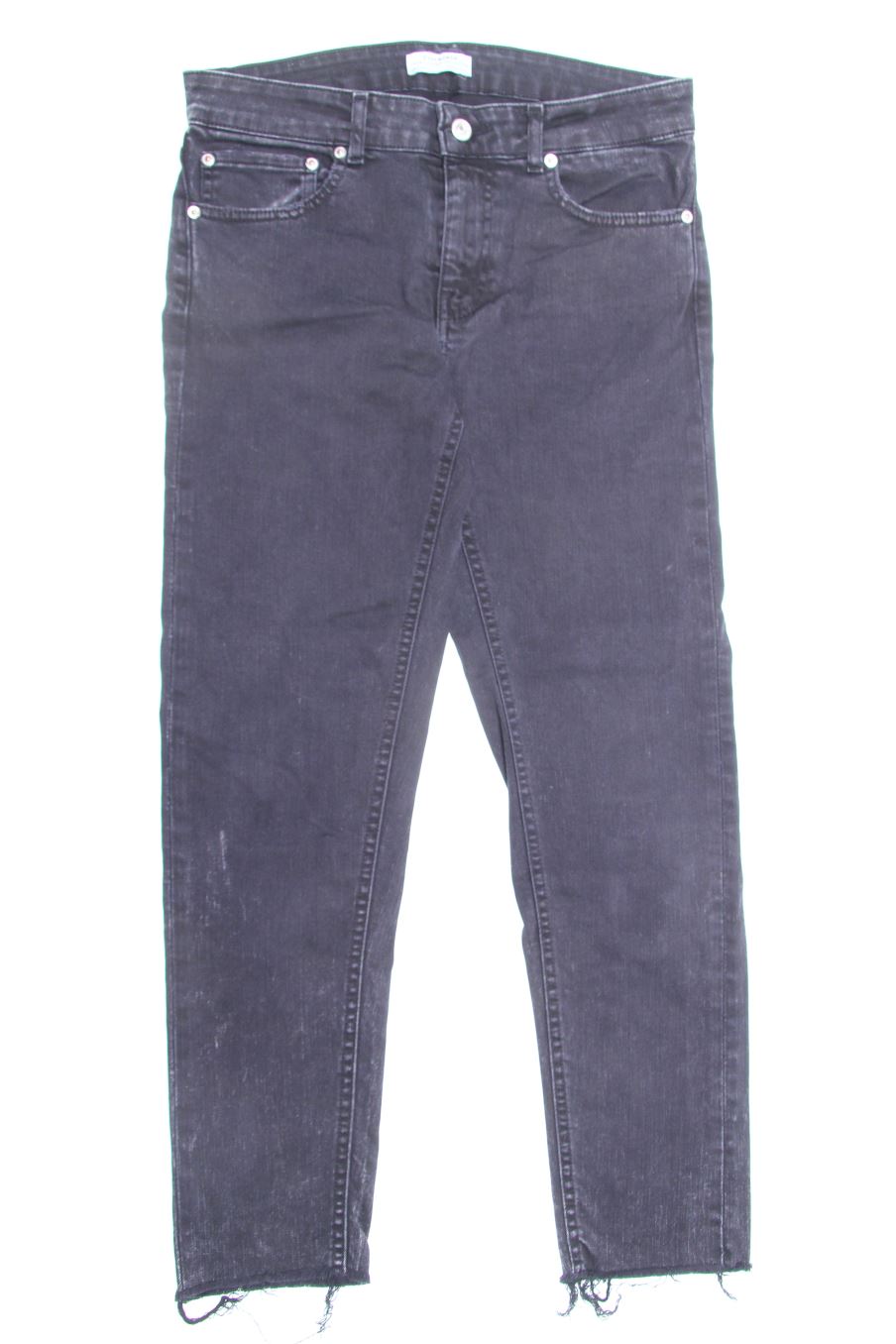 Jeans von Zara Größe 34, Farbe Schwarz, aus Jeanskleidung für