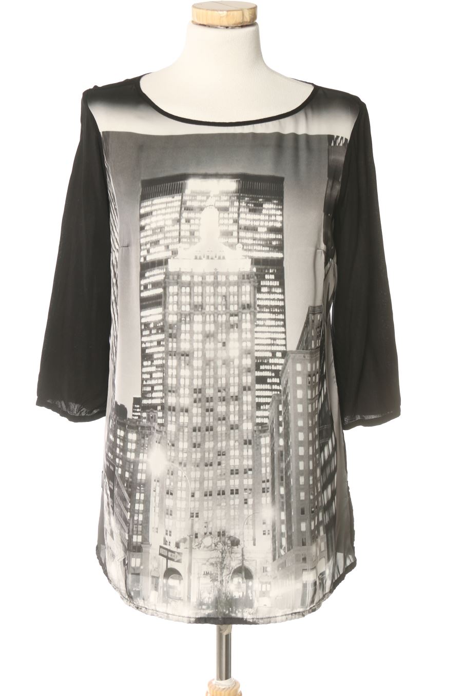 Blouse à manches longues Camaieu de la taille S, de couleur imprimés