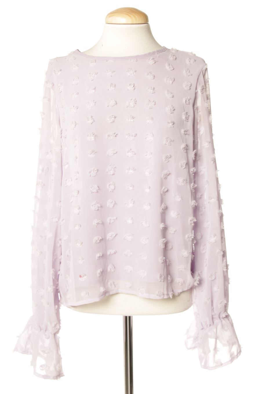 Langärmelige Bluse von PERCENTIL Größe 36, Farbe Violett, für