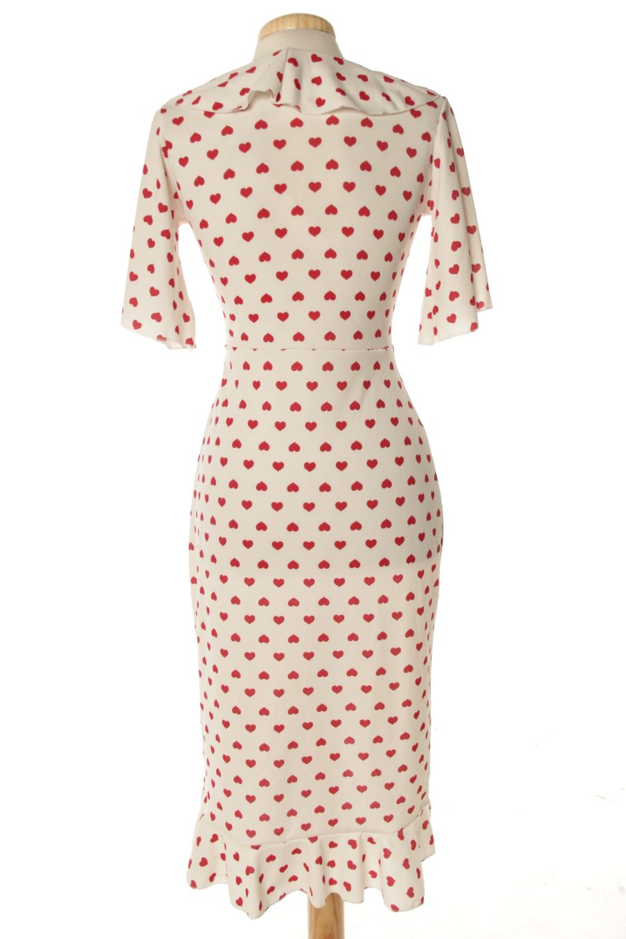 Einfaches Kleid von PRETTYLITTLETHING Größe 34, Farbe Weiss, für