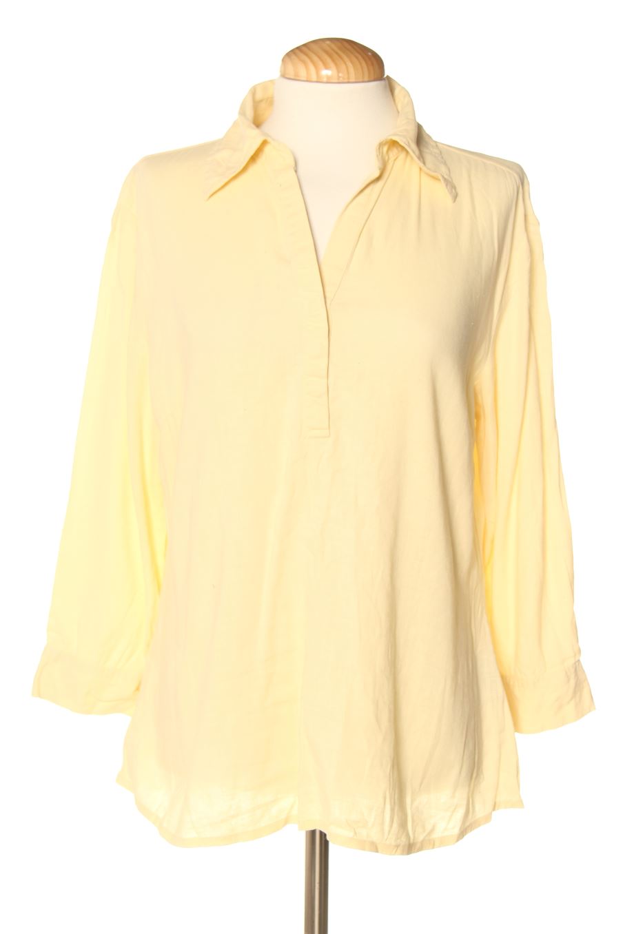 Blouse à manches longues Hennes de la taille 36, de couleur jaune