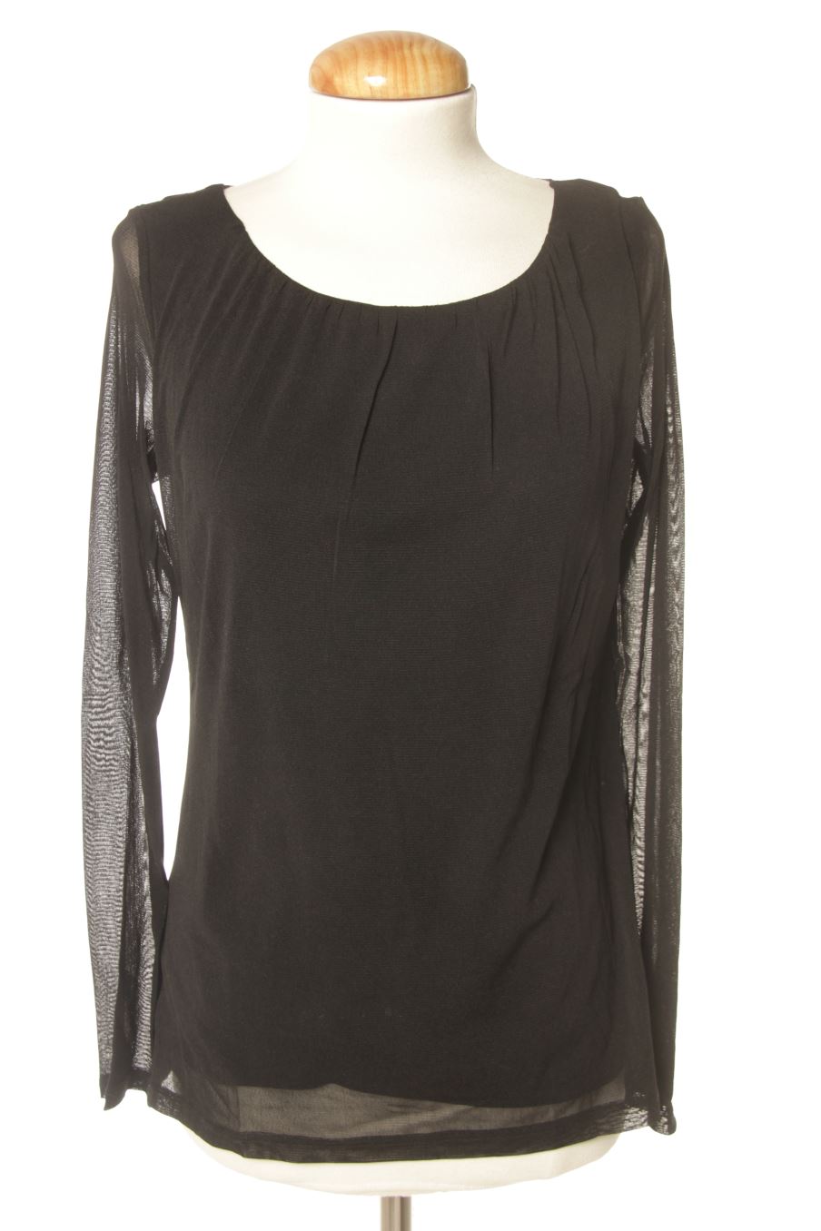 Langärmelige Bluse von Esprit Größe M, Farbe Schwarz, für